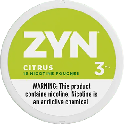 ZYN Citrus Nicotine Pouches 3mg 6mg JellyPuffs