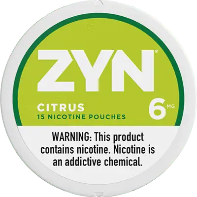 ZYN Citrus Nicotine Pouches 3mg 6mg JellyPuffs