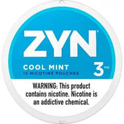 ZYN Cool Mint Nicotine Pouches 3mg 6mg JellyPuffs