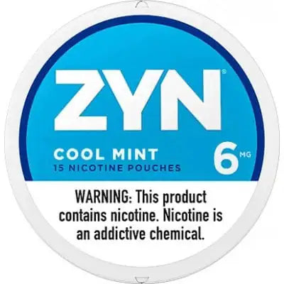 ZYN Cool Mint Nicotine Pouches 3mg 6mg JellyPuffs