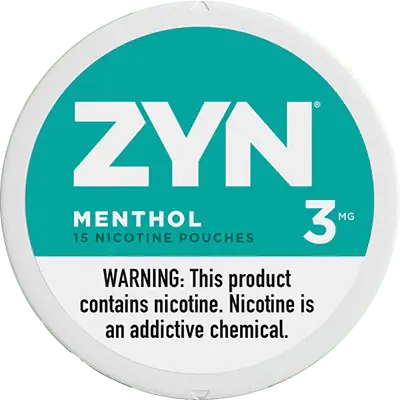 ZYN Menthol Nicotine Pouches 3mg 6mg JellyPuffs