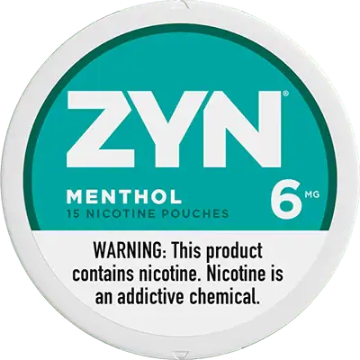 ZYN Menthol Nicotine Pouches 3mg 6mg JellyPuffs
