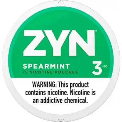 ZYN Spearmint Nicotine Pouches 3mg 6mg JellyPuffs