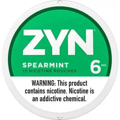 ZYN Spearmint Nicotine Pouches 3mg 6mg JellyPuffs