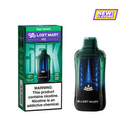 Baja Splash Lost Mary VIZ 55K disposable vape, tropical pineapple mango and citrus, 55,000 puffs