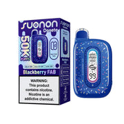 Blackberry FAB Suonon Donete by NEXA 50K disposable vape, no ice, up to 50,000 puffs, 5% nicotine