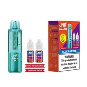 Blue Razz Ice JNR Stellarc 100K refill pods, iced, up to 100,000 puffs, 5% (50mg) salt nicotine