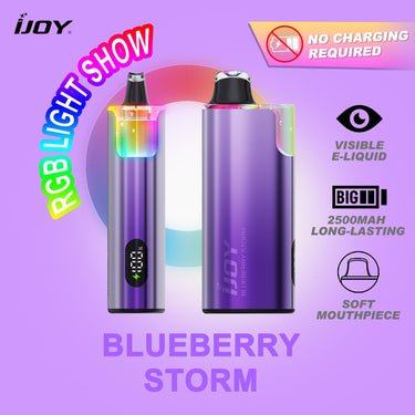 Blueberry Storm - iJoy IO50000 Disposable