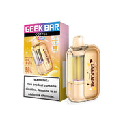 Coffee Geek Bar CLR 50K disposable vape, no ice, 50,000 puffs, 5% nicotine