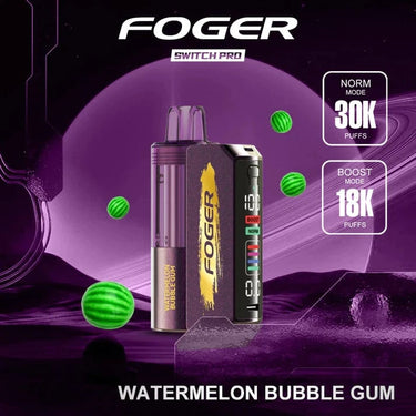 Foger Switch Pro Disposable Vape Kit Watermelon Bubblegum
