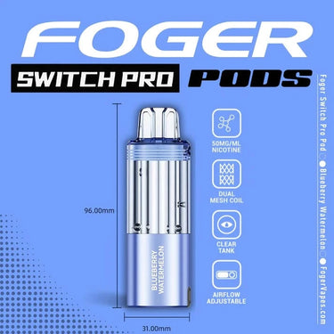 Foger Switch Pro Refill Disposable Pod Blueberry Watermelon