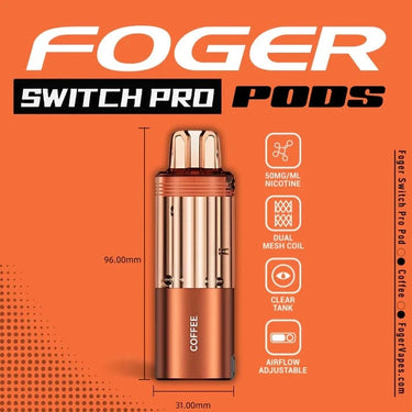 Foger Switch Pro Refill Disposable Pod Coffee