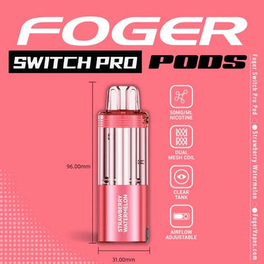 Foger Switch Pro Refill Disposable Pod Strawberry Watermelon