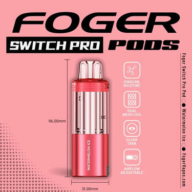 Foger Switch Pro Refill Disposable Pod Watermelon Ice