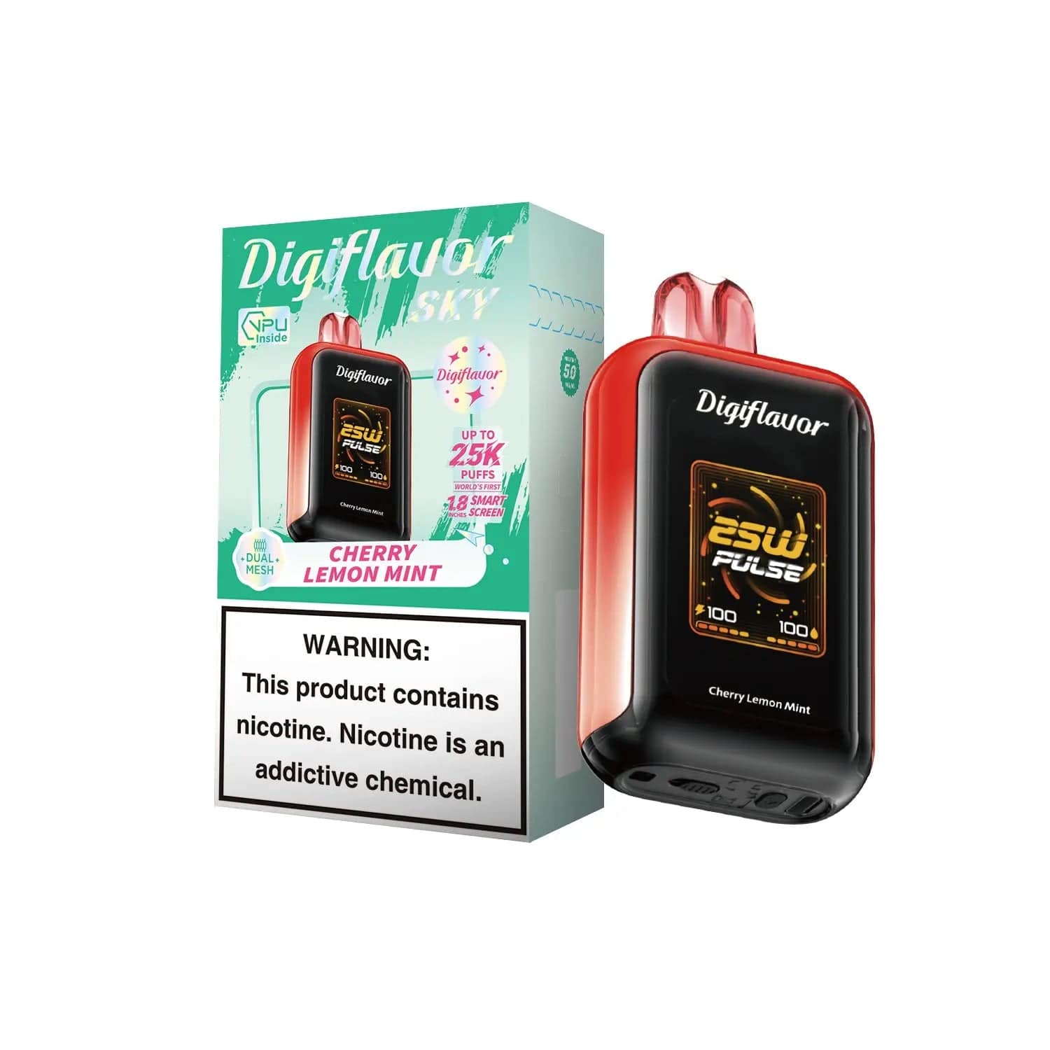 Geek Bar Digiflavor Skyview 25k Cherry Lemon Mint