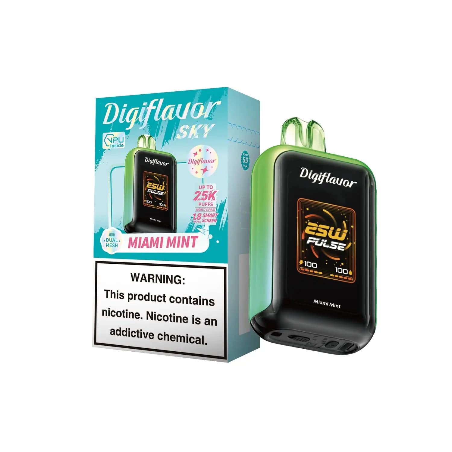 Geek Bar Digiflavor Skyview 25k Miami Mint