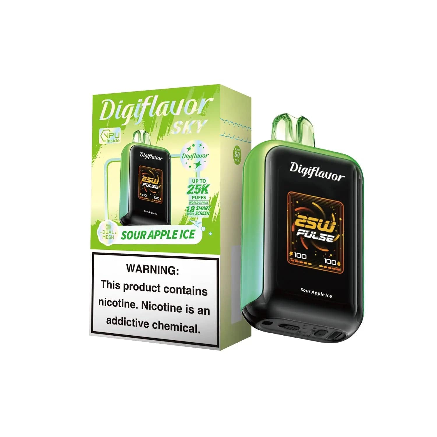 Geek Bar Digiflavor Skyview 25k Sour Apple Ice