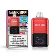 Strawberry Bubblegum Geek Bar Ice Prince 50K disposable vape – 50,000 puffs, adjustable cooling (no inherent ice)
