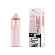 Strawberry Ice iJOY XP35000 Disposable Vape — 35K puffs, 5% nicotine. Ripe strawberry with frozen menthol exhale. Iced.