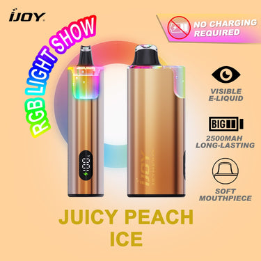 Juicy Peach Ice - iJoy IO50000 Disposable