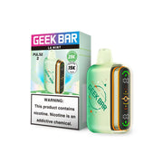 LA Mint Geek Bar Pulse 2 25K disposable vape, iced, 25,000 puffs, 5% nicotine