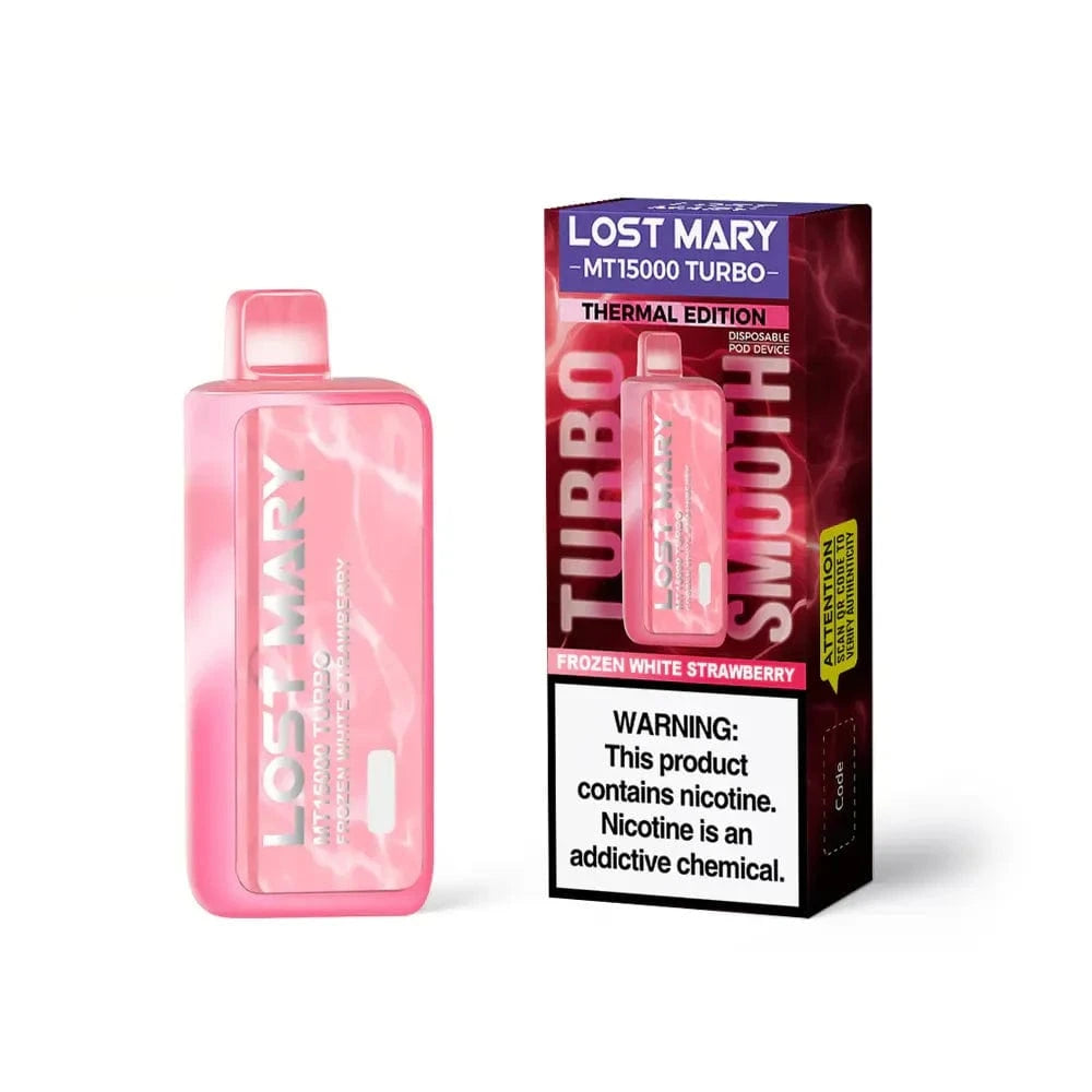 Strawberry Lost Mary Frozen White Frozen White Strawberry LOST MARY MT15000 TURBO Australia Disposable Vapes - Lost Mary Mt15000 Strawberry Lost Mary Frozen White Frozen White Strawberry LOST MARY MT15000 TURBO Australia Disposable Vapes - Lost Mary Mt15000