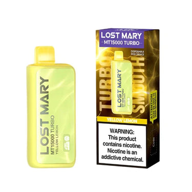 Lost Mary MT15000 Turbo Disposable Vape Yellow Lemon