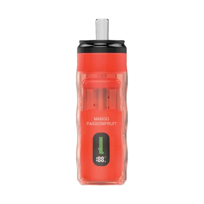 Ploox Mini Hookah 25K Mango Passionfruit - disposable e-hookah kit, 25K puffs, 0.5% nicotine, no ice