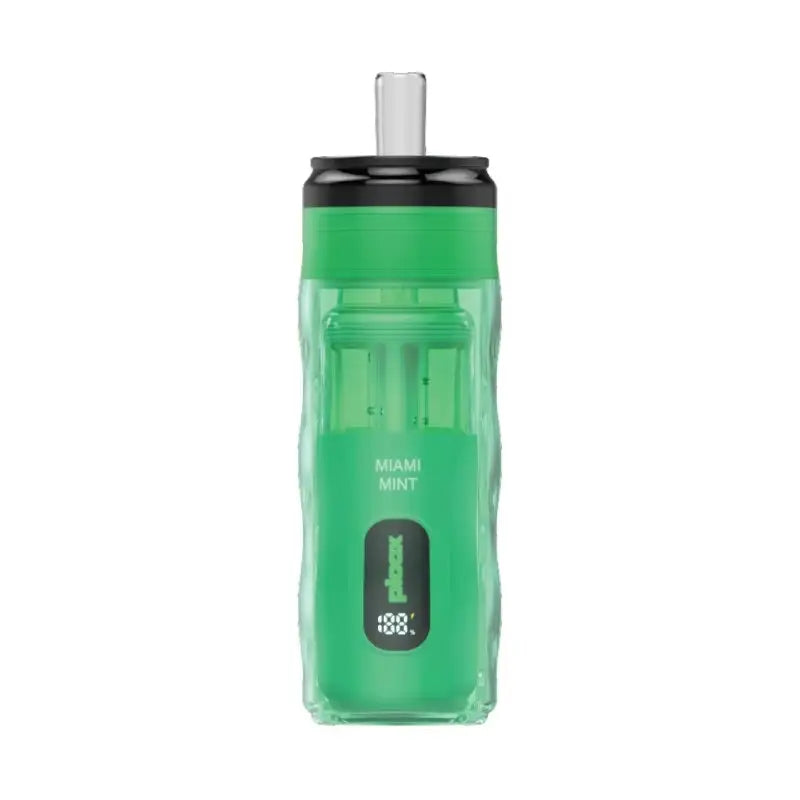 Ploox Mini Hookah 25K Miami Mint - disposable e-hookah kit, 25K puffs, 0.5% nicotine, Iced