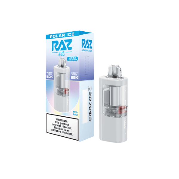 RAZ Vue 50K | Disposable Vape Kits & Replacement Pods