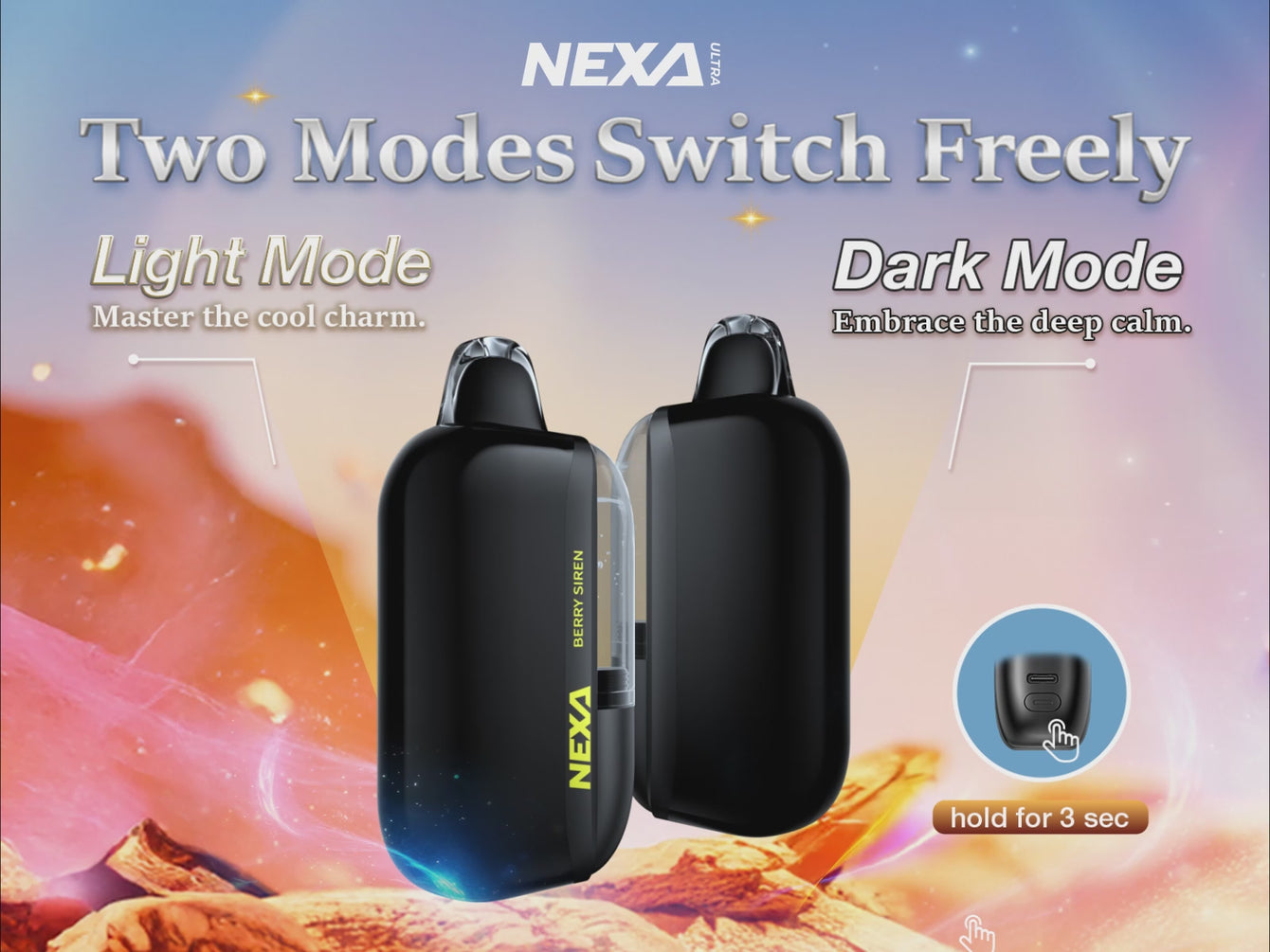 nexa ultra invisacloud edition dark mode video