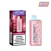 Strawberry Jam Lost Mary MT15000 Turbo disposable vape, no ice, 15,000 puffs, 5% nicotine
