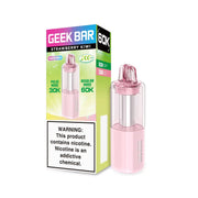 Strawberry Kiwi Geek Bar Mate 60K disposable vape pod, no ice, 60,000 puffs, 5% nicotine