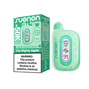 The Mighty Apple Suonon Donete by NEXA 50K disposable vape, no ice, up to 50,000 puffs, 5% nicotine