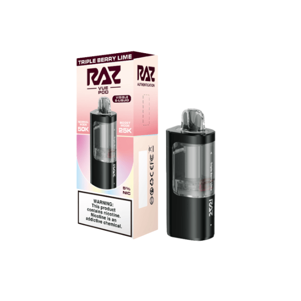 RAZ Vue 50K | Disposable Vape Kits & Replacement Pods