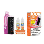 Watermelon Ice JNR Stellarc 100K disposable vape kit, iced, up to 100,000 puffs, 5% (50mg) salt nicotine
