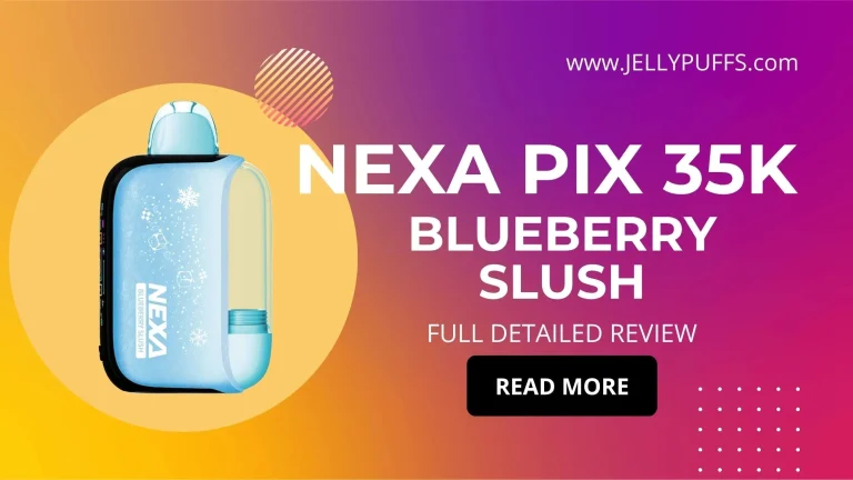 Blueberry Slush – NEXA PIX 35k Disposable Vape Flavor Review