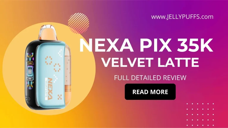 Velvet Latte – NEXA PIX 35k Disposable Vape Flavor Review