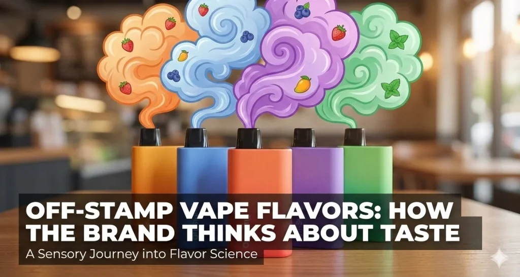 Off-Stamp Vape Flavors: How the Brand Thinks About Taste