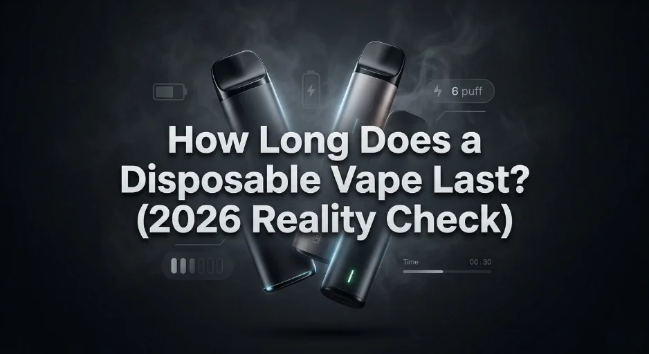 How Long Does a Disposable Vape Last? (2026 Reality Check)