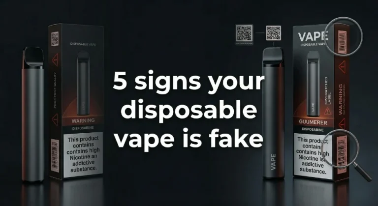 5 Signs Your Disposable Vape Is Fake — And Exactly How to Buy Authentic