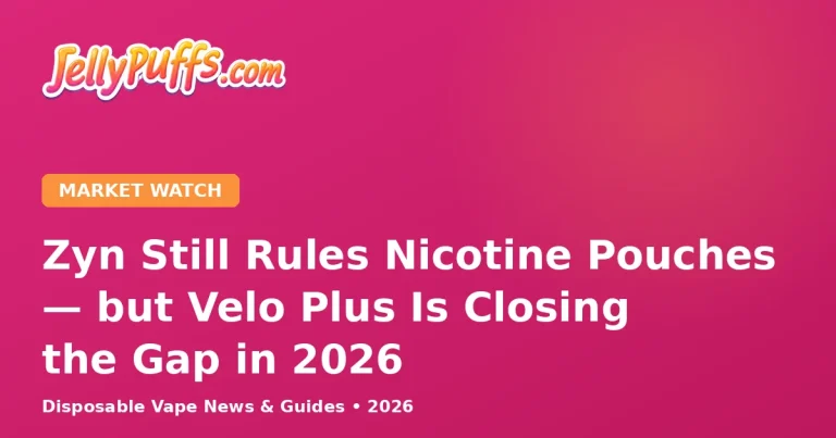 Zyn Still Rules Nicotine Pouches — but Velo Plus Is Closing the Gap in 2026