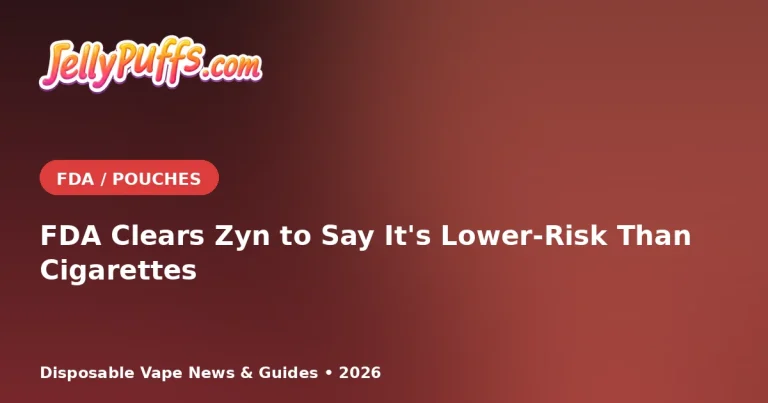 It’s Official: FDA Clears Zyn to Say It’s Lower-Risk Than Cigarettes