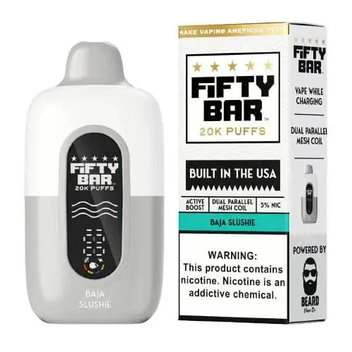 Baja Slushie - Fifty Bar 20K Disposable Vape JellyPuffs