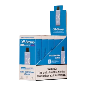 Blue Raspberry Lemon - Off-Stamp SW9000 Disposable Pod JellyPuffs