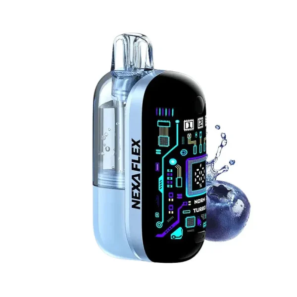 Blue Razz Ice - Nexa Flex Flavor Booster 40k Disposable Vape JellyPuffs