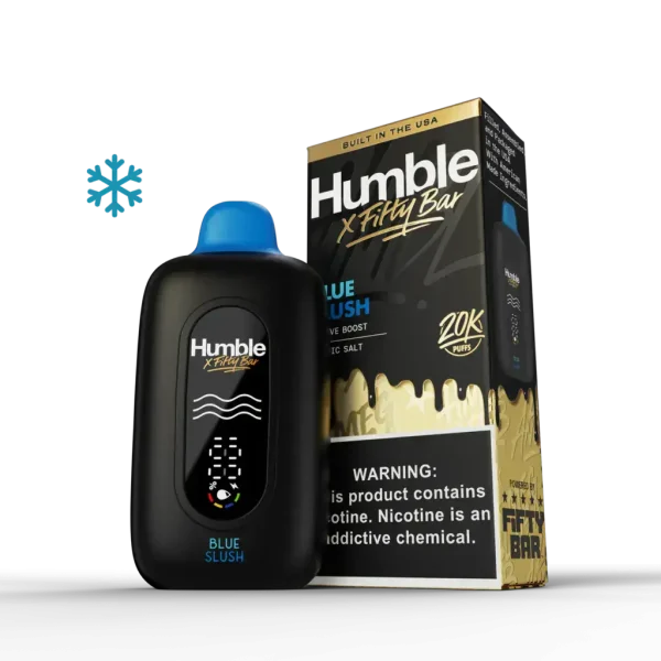 Blue Slush - Fifty Bar x Humble 20K Disposable Vape JellyPuffs