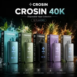 Crosin 40K Disposable Vape – 40,000 Puffs | JellyPuffs