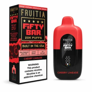 Cherry Limeade - Fifty Bar 20K Disposable Vape JellyPuffs