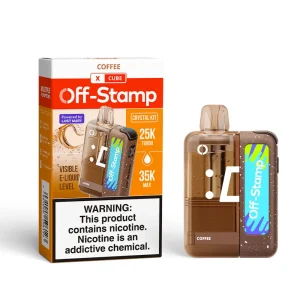 Coffee - Off-Stamp X-Cube Crystal 35k Disposable Kit JellyPuffs
